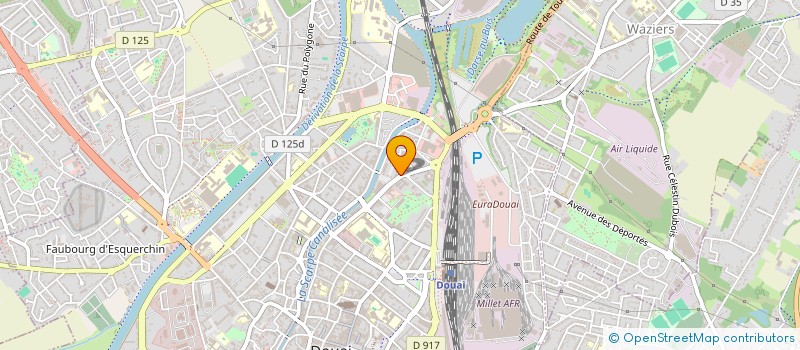 localisation de l'entreprise I T E M  DOUAI