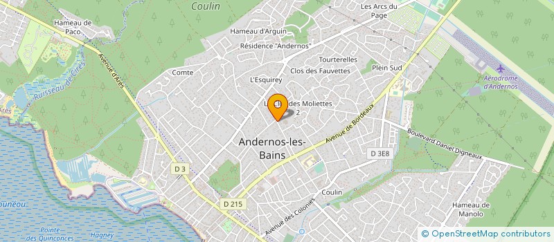 localisation de l'entreprise I.T.FERRACIN  ANDERNOS-LES-BAINS