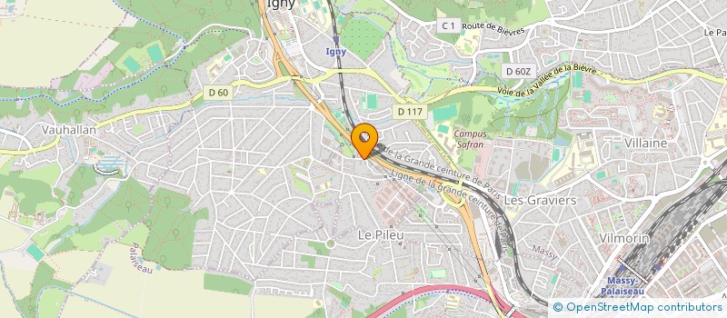 localisation de l'entreprise I T L TP à IGNY