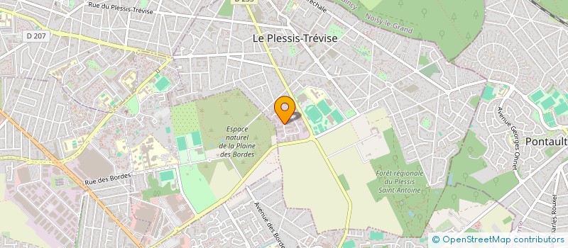 localisation de l'entreprise I T P INDUSTRIE TRANSFORMATION PLASTIQUE à LE PLESSIS-TREVISE