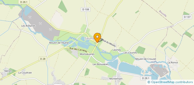 localisation de l'entreprise I.T.R.A PARIS à SAINT-MAUR-SUR-LE-LOIR