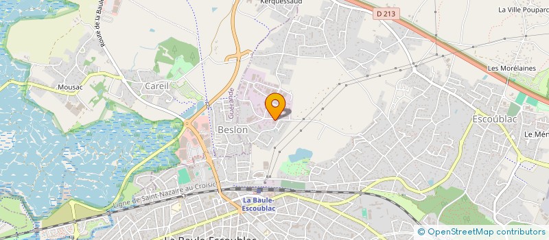 localisation de l'entreprise I T S  SAINT-ANDRE-DES-EAUX