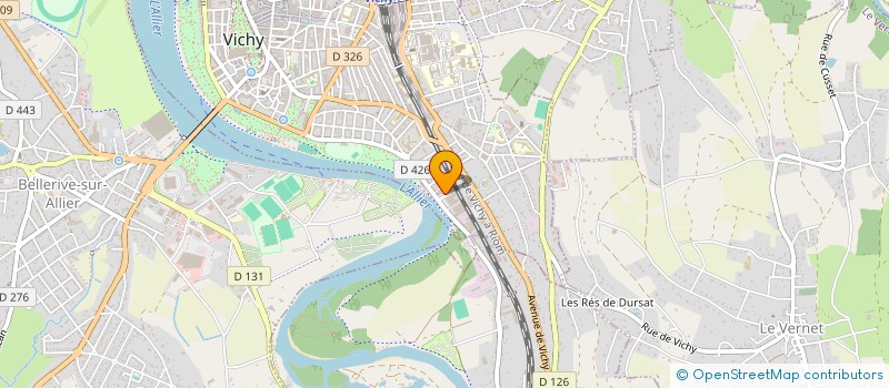 localisation de l'entreprise I.T.S. DIGIT. à VICHY