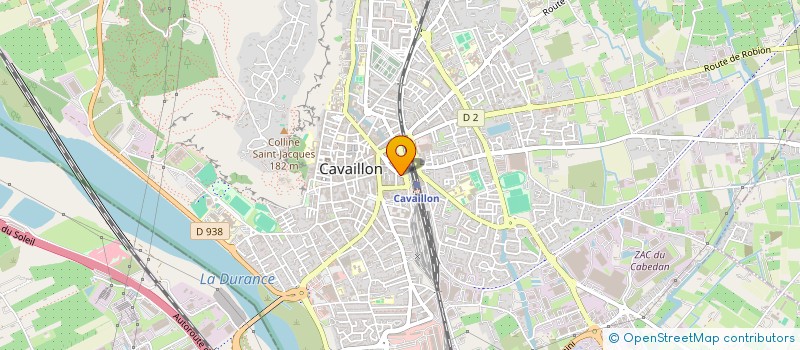 localisation de l'entreprise I T V IMMO  CAVAILLON