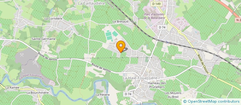 localisation de l'entreprise I TASTI  LA HAIE-FOUASSIERE