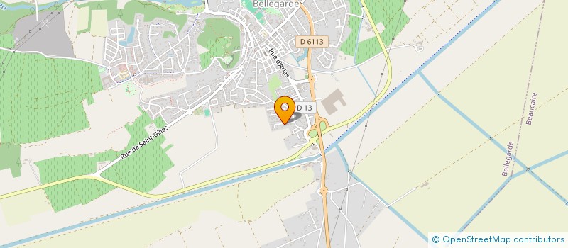 localisation de l'entreprise I TAXI à BELLEGARDE