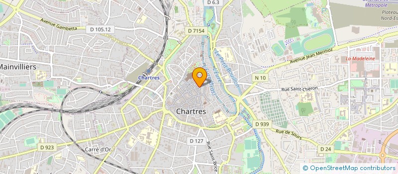 localisation de l'entreprise I-TCE à CHARTRES