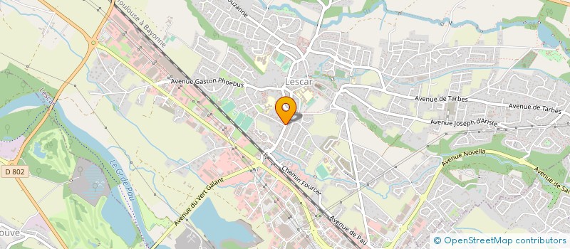 localisation de l'entreprise I-TEC 64  LESCAR