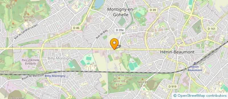 localisation de l'entreprise I TEC CONCEPTION à MONTIGNY-EN-GOHELLE
