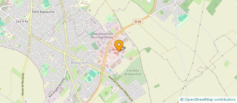 localisation de l'entreprise I. TECH'EQUIPEMENT à BEAURAINS