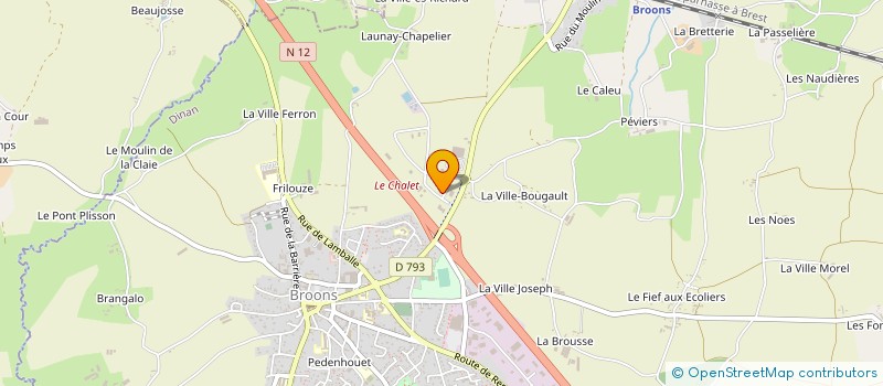 localisation de l'entreprise I TEK à TREMEUR