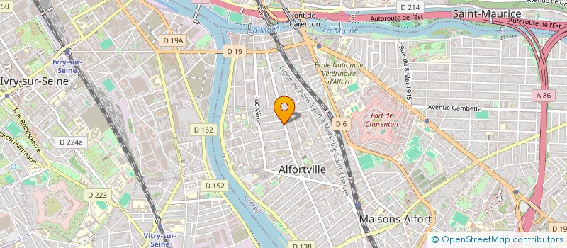 localisation de l'entreprise I TEK TELECOM  ALFORTVILLE