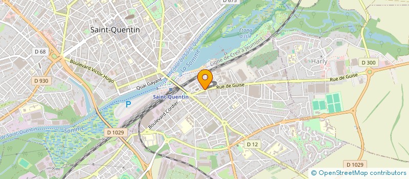 localisation de l'entreprise I TEL NET à SAINT-QUENTIN