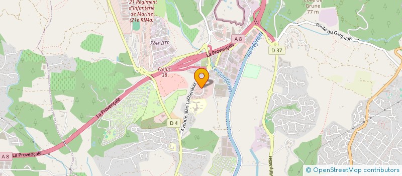 localisation de l'entreprise I-TOILE à GRASSE