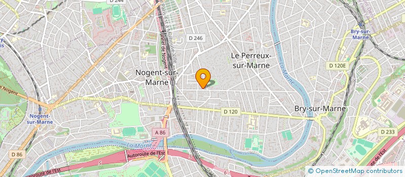 localisation de l'entreprise I-TREMA IMMO à LE PERREUX-SUR-MARNE
