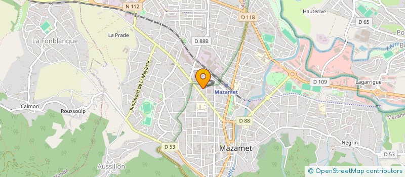 localisation de l'entreprise I&W  MAZAMET