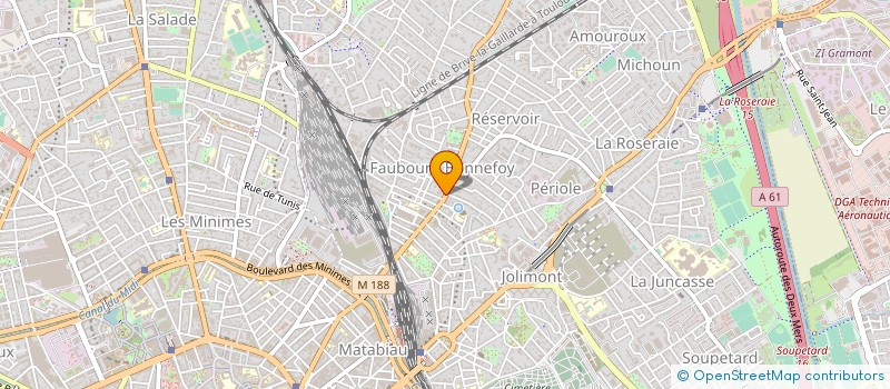 localisation de l'entreprise I WASH à TOULOUSE