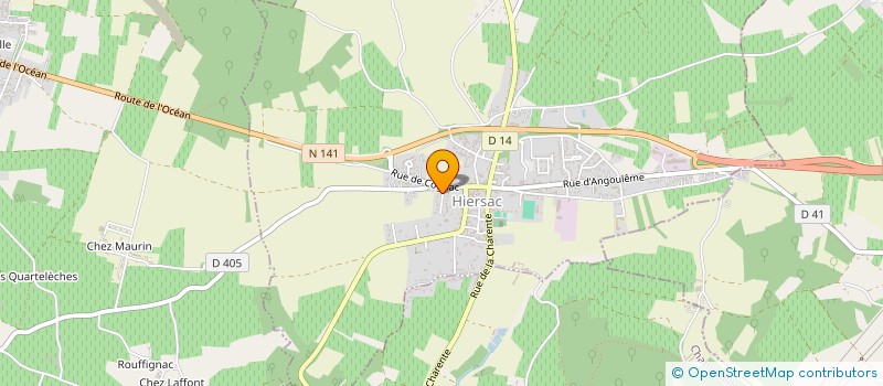 localisation de l'entreprise I-XPERT INGENIERIE ET SOLUTIONS  HIERSAC