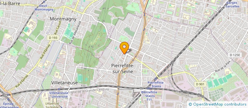 localisation de l'entreprise I-Z CARS à PIERREFITTE-SUR-SEINE