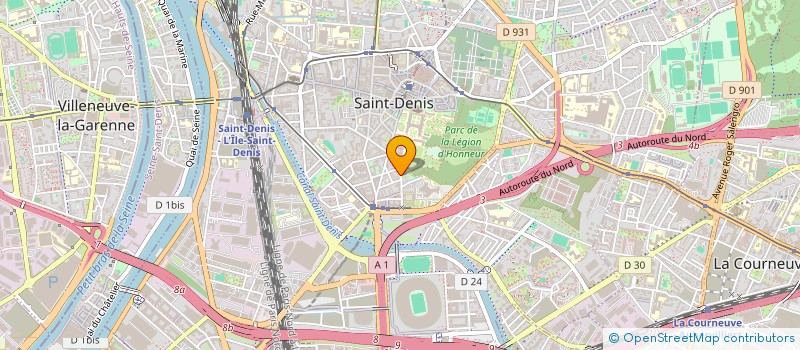 localisation de l'entreprise I Z CONTROL  SAINT-DENIS