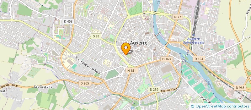 localisation de l'entreprise I ZITELLI à AUXERRE