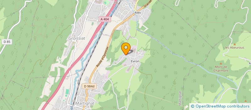 localisation de l'entreprise I ZITELLI  MARTIGNAT