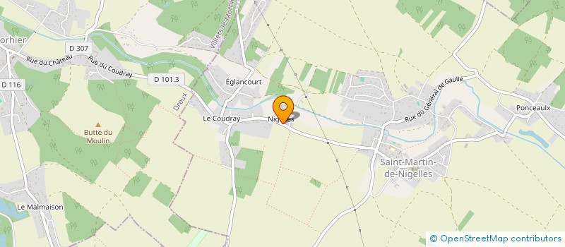 localisation de l'entreprise I0-PARTNER à SAINT-MARTIN-DE-NIGELLES