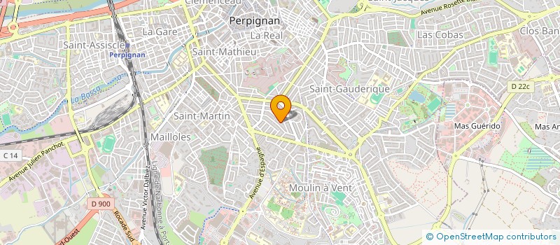 localisation de l'entreprise I1 à PERPIGNAN