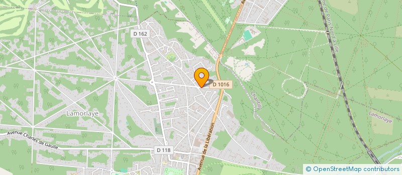 localisation de l'entreprise I2A  LAMORLAYE