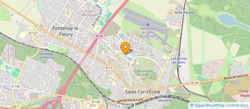 localisation de l'entreprise I2A CRISTAL  VELIZY-VILLACOUBLAY