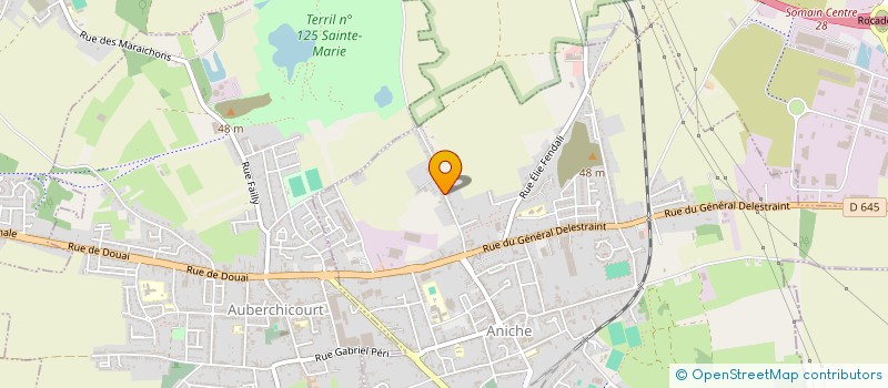 localisation de l'entreprise I2B à ANICHE