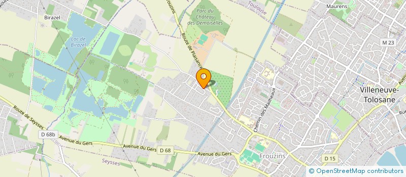 localisation de l'entreprise I2C IMMOBILIER  FROUZINS