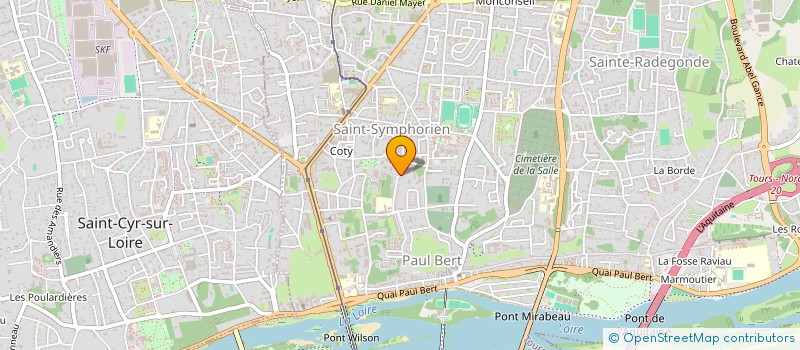localisation de l'entreprise I2DR  TOURS