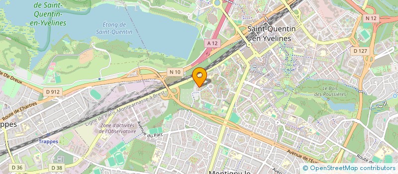 localisation de l'entreprise I2DV INVEST'IMMO  MONTIGNY-LE-BRETONNEUX