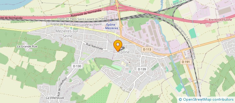 localisation de l'entreprise I2FORM INNOVATION INFORMATIQUE ET FORMATION  EPONE