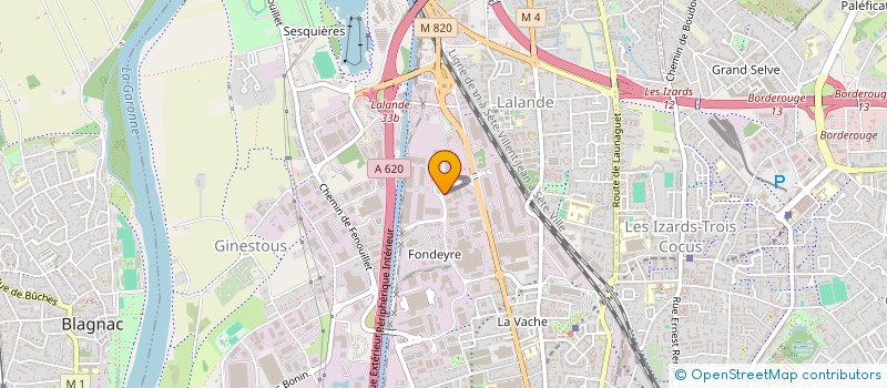 localisation de l'entreprise I2G à TOULOUSE