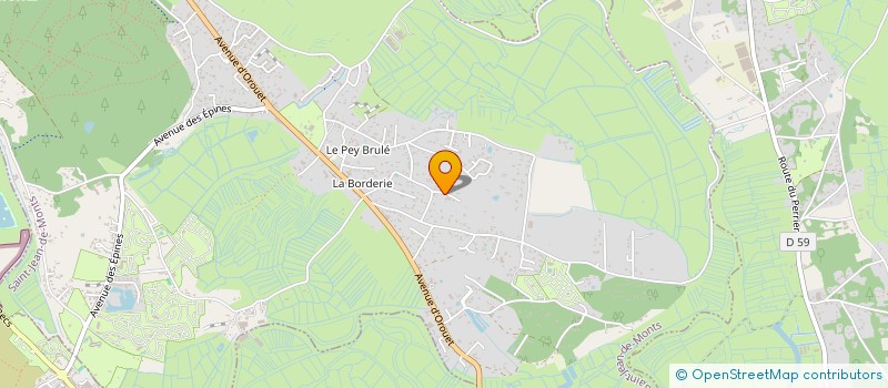localisation de l'entreprise I2H à SAINT-JEAN-DE-MONTS