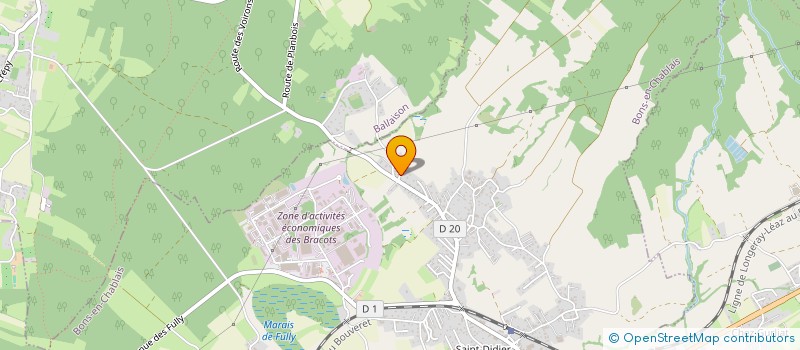 localisation de l'entreprise I2J  BONS-EN-CHABLAIS