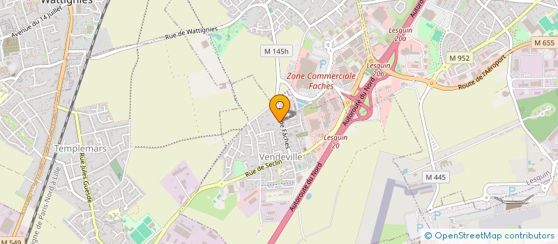 localisation de l'entreprise I2L  VENDEVILLE