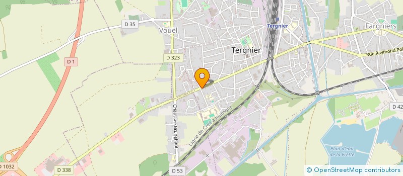 localisation de l'entreprise I2LC  TERGNIER