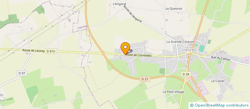 localisation de l'entreprise I2M INSTALLATION ET MAINTENANCE à LIEUREY