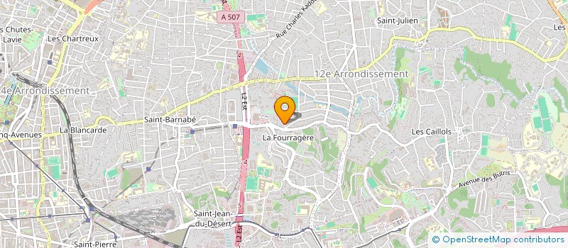 localisation de l'entreprise I2P CONSULTING à MARSEILLE