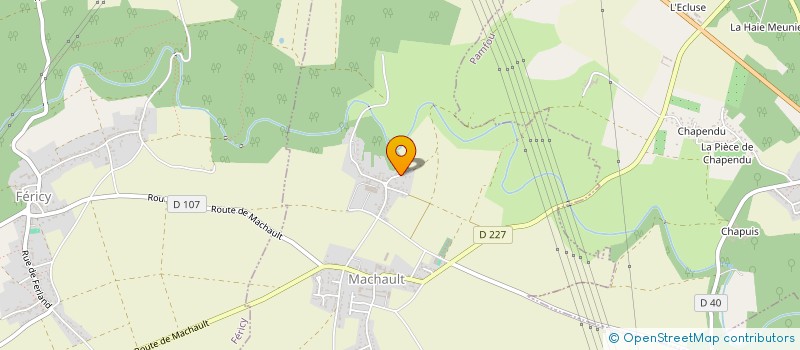 localisation de l'entreprise I2R  MACHAULT