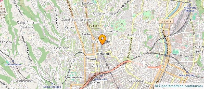 localisation de l'entreprise I2S à NICE