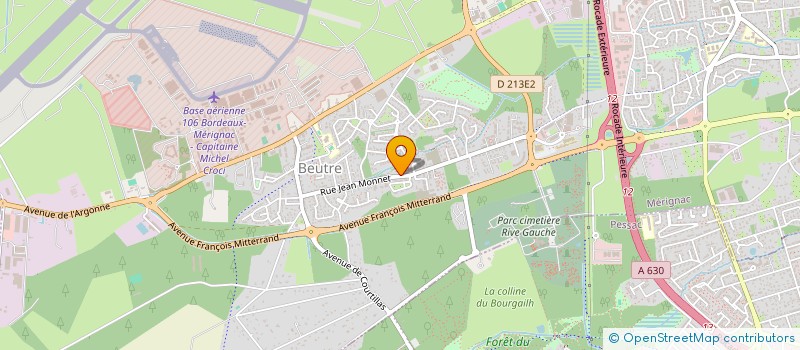 localisation de l'entreprise I2S  MERIGNAC