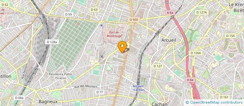 localisation de l'entreprise I2S IMMO  ANTONY