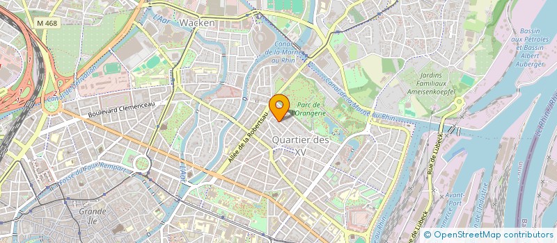 localisation de l'entreprise I2V à STRASBOURG