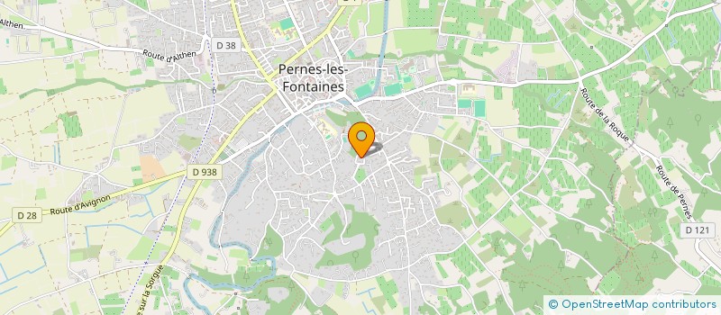 localisation de l'entreprise I3A  PERNES-LES-FONTAINES