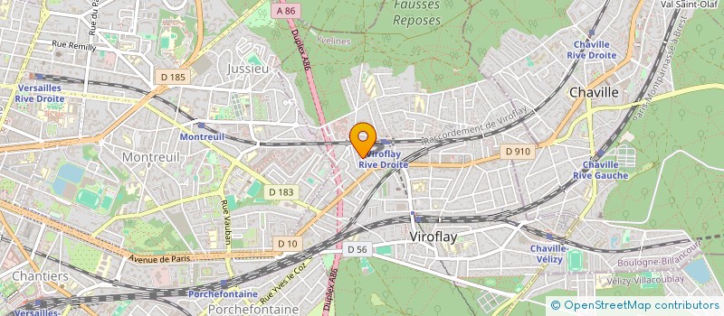 localisation de l'entreprise I3C INNOVATION à VIROFLAY