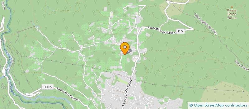 localisation de l'entreprise I3E  SAINT-CEZAIRE-SUR-SIAGNE